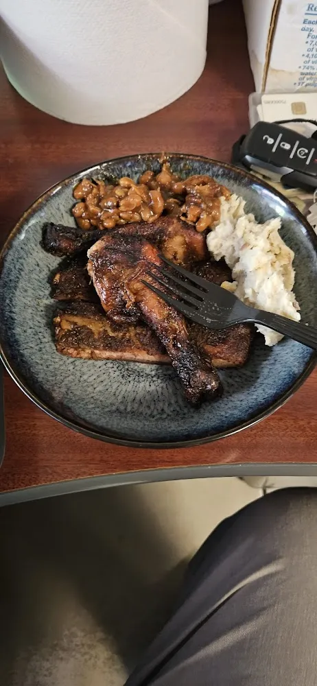 St Louis Ribs and Chicken Combo